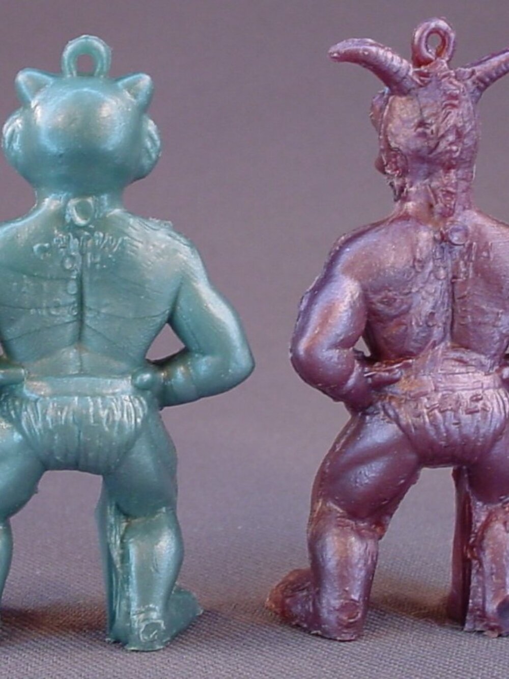 Muscle Galaxy Warriors, Lot Of 11 PVC Pencil Topper Figures, Vintage Toys - Picture 8 of 9
